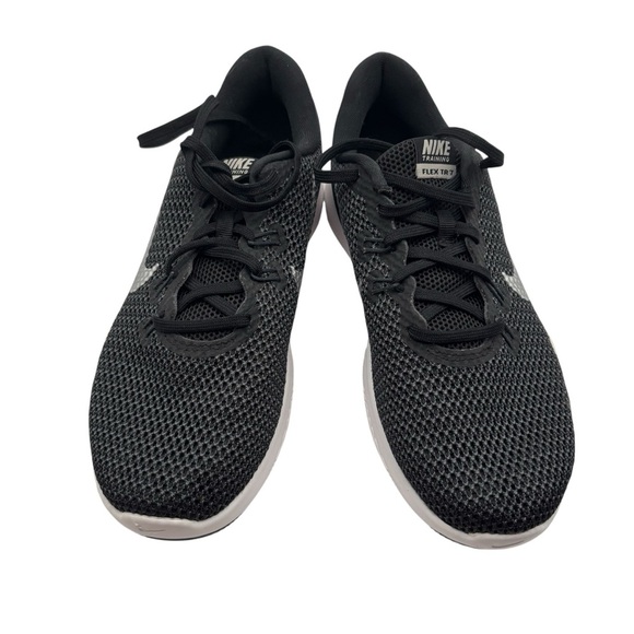 Nike Flex TR 7 Black Training Shoes Size 7.5 - Picture 1 of 8